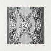 Triple Moon - Triple Goddess Ornament Wandteppich (Vorderseite (Horizontal))