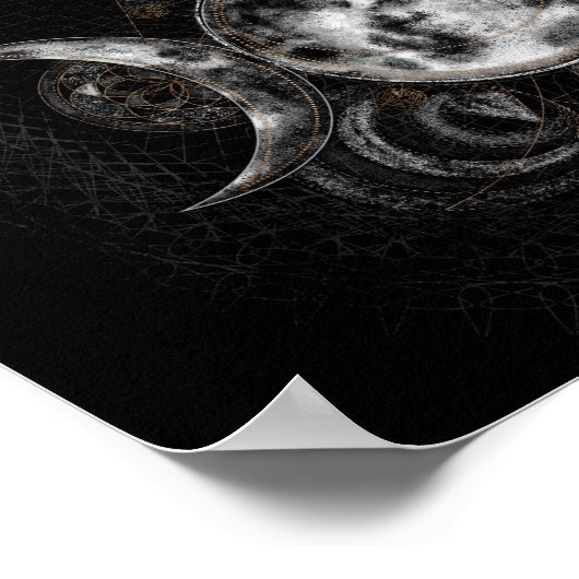 Triple Moon - Triple Goddess Poster (Ecke)