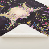 Triple Moon - Triple Goddess - Wasserfarbe Sherpadecke (3/4)