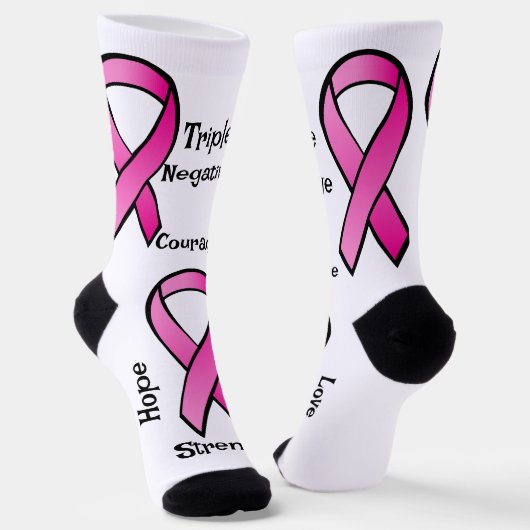 Triple Negativ Socken (Gewinkelt)