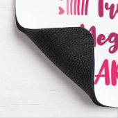 Triple Negative Krieger Brustkrebs Rainbow Mousepad (Ecke)