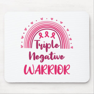 Triple Negative Krieger Brustkrebs Rainbow Mousepad