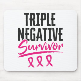 Triple Negative Survivor TNBC Brustkrebs Mousepad