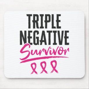 Triple Negative Survivor TNBC Brustkrebs Mousepad