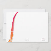 Triple Overlay-Fotokarte Feiertagskarte (Rückseite)