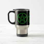 Triple Pentagramm Pentagram Pagan Wiccan Travel Mu Reisebecher (Links)