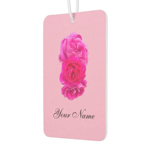 Triple Pink Roses  Autolufterfrischer (Links)