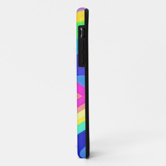 Triple Rainbows in der Sky Monogram Case-Mate iPhone Hülle (Hinten/Links)