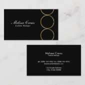 Triple Ring Visitenkarte (Vorne/Hinten)