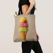 Triple Scoop Delight - Ice Cream All-over Tote Bag Tasche (Von Nahem)