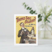 Triple Sec Allary Postkarte (Stehend Vorderseite)