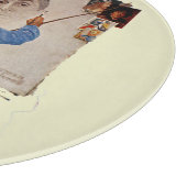 Triple Self-Portrait Schneidebrett (Ecke)