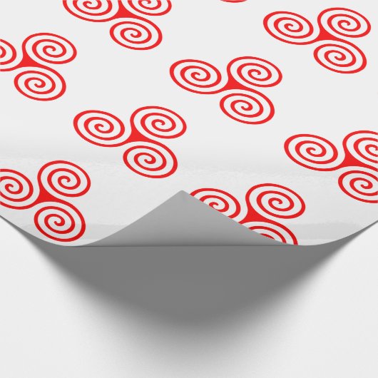 Triple Spiral Geschenkpapier (Ecke)