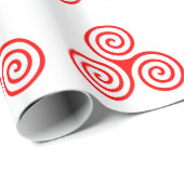 Triple Spiral Geschenkpapier (Rolleneckpunkt)