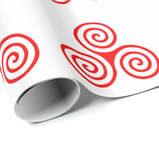 Triple Spiral Geschenkpapier (Rolleneckpunkt)