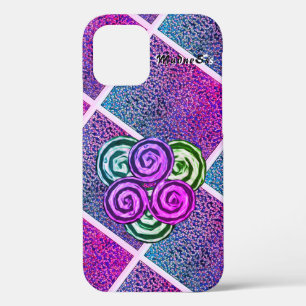 Triple Spiral (PinkishPurp) Case-Mate iPhone Hülle