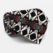 Triple Stack Foulard der klassischen Boxer-Ehefrau Krawatte (Gerollt)