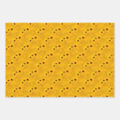 Triple Sunflower Fotografie Herzmuster Geschenkpapier Set (Vorderseite)