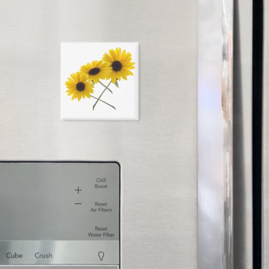 Triple Sunflower Magnet (In Situ (Kühlschrank))