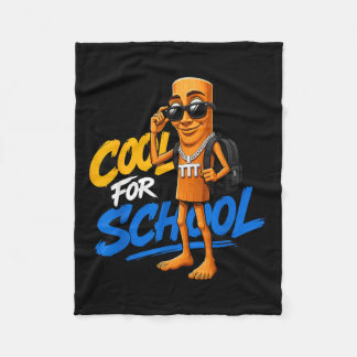 Triple T Tung Sahur Zurück zur Schule Meme Kinder Fleecedecke