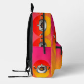 Triple Teapots Teebeutel Pink Gelbe Funny Rucksack (Links)