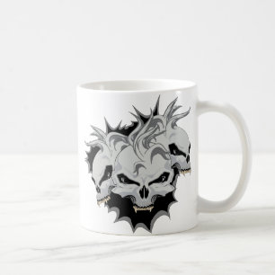 Triple Terror Skulls Kaffeetasse