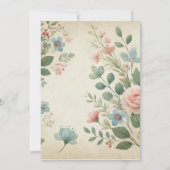 Triple the Joy: A Celebration for our Triplets! Einladung (Rückseite)