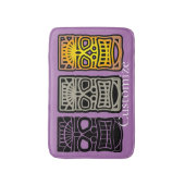 Triple Tiki Skulpturen Thunder_Cove Badematte (Vorderseite Vertikal)