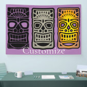 Triple Tiki Skulpturen Thunder_Cove Banner (Messe)
