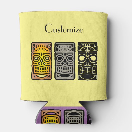 Triple Tiki Skulpturen Thunder_Cove Dosenkühler (Rückseite)