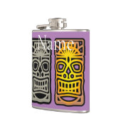 Triple Tiki Skulpturen Thunder_Cove Flachmann (Links)