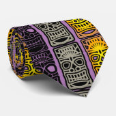 Triple Tiki Skulpturen Thunder_Cove Krawatte (Gerollt)