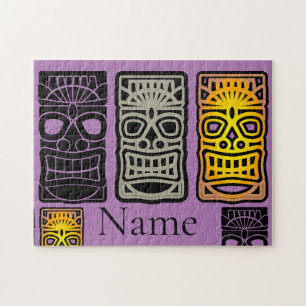 Triple Tiki Skulpturen Thunder_Cove Puzzle