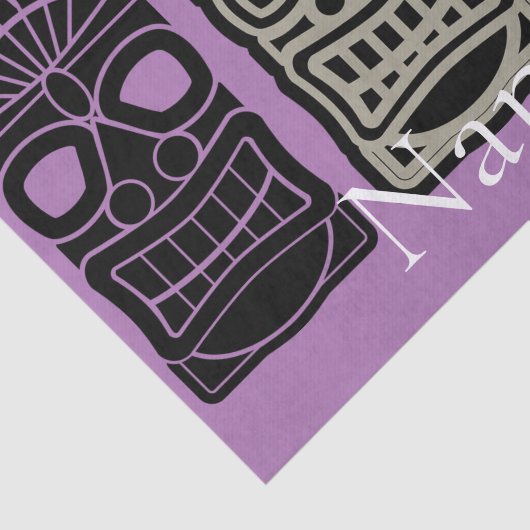 Triple Tiki Skulpturen Thunder_Cove Seidenpapier (Ausschnitt)