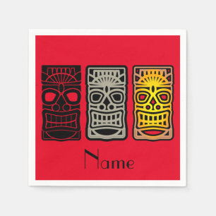 Triple Tiki Skulpturen Thunder_Cove Serviette