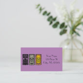 Triple Tiki Skulpturen Thunder_Cove Visitenkarte (Stehend Vorderseite)