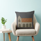 Triple Tree Saxon Church Cushion Kissen (Stuhl )