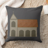 Triple Tree Saxon Church Cushion Kissen (Decke)