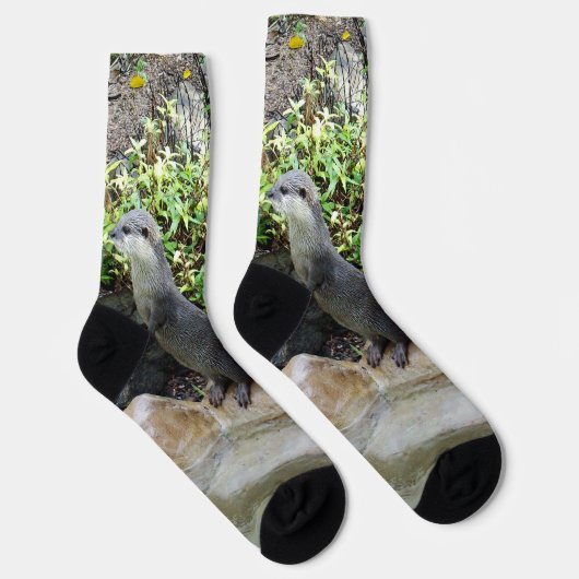 **"Triple Trouble: The Adventures of Otter Triole Socken (Rechts)