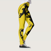 Triple Yellow Pony Bronco Leggings (Rechts)