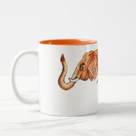Triplephant Zweifarbige Tasse