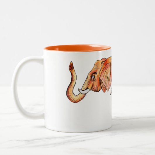 Triplephant Zweifarbige Tasse (Links)