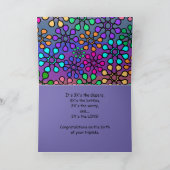 Triplet-Grußkarte Karte (Innenseite)