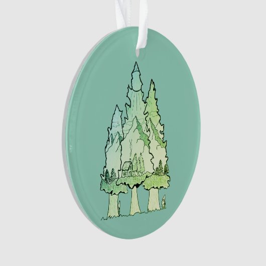 Triplet Pines Ornament (Vorderseite)