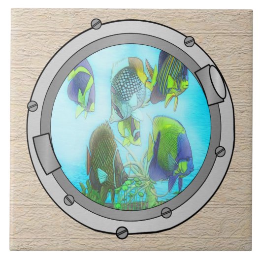 Triplet Portholes Fliese (Vorderseite)