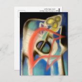 Triplet-Postkarte Postkarte (Vorne/Hinten)