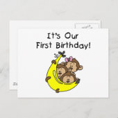 Triplets 1 - Zwei Jungs, ein Mädchen Postkarte (Vorne/Hinten)