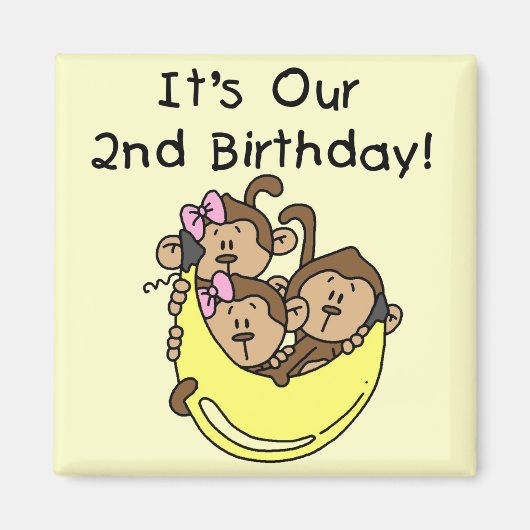 Triplets 2 - Zwei Mädchen und ein Junge Magnet (Vorne)