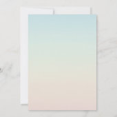 Triplets Berry First Birthday Party Einladung (Rückseite)