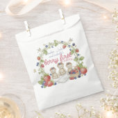 Triplets Berry First Birthday Party Geschenktütchen (Ausgeschnitten)